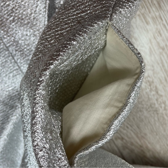 MAISON KITSUNÉ 36 Elegant Silver Sleeveless Dress - Picture 6 of 7